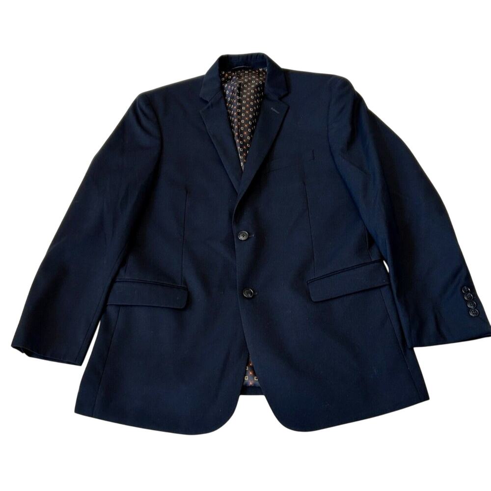 U.S. Polo Assn Sport Coat Men's Navy Blue Size 40R Blazer Two Button
